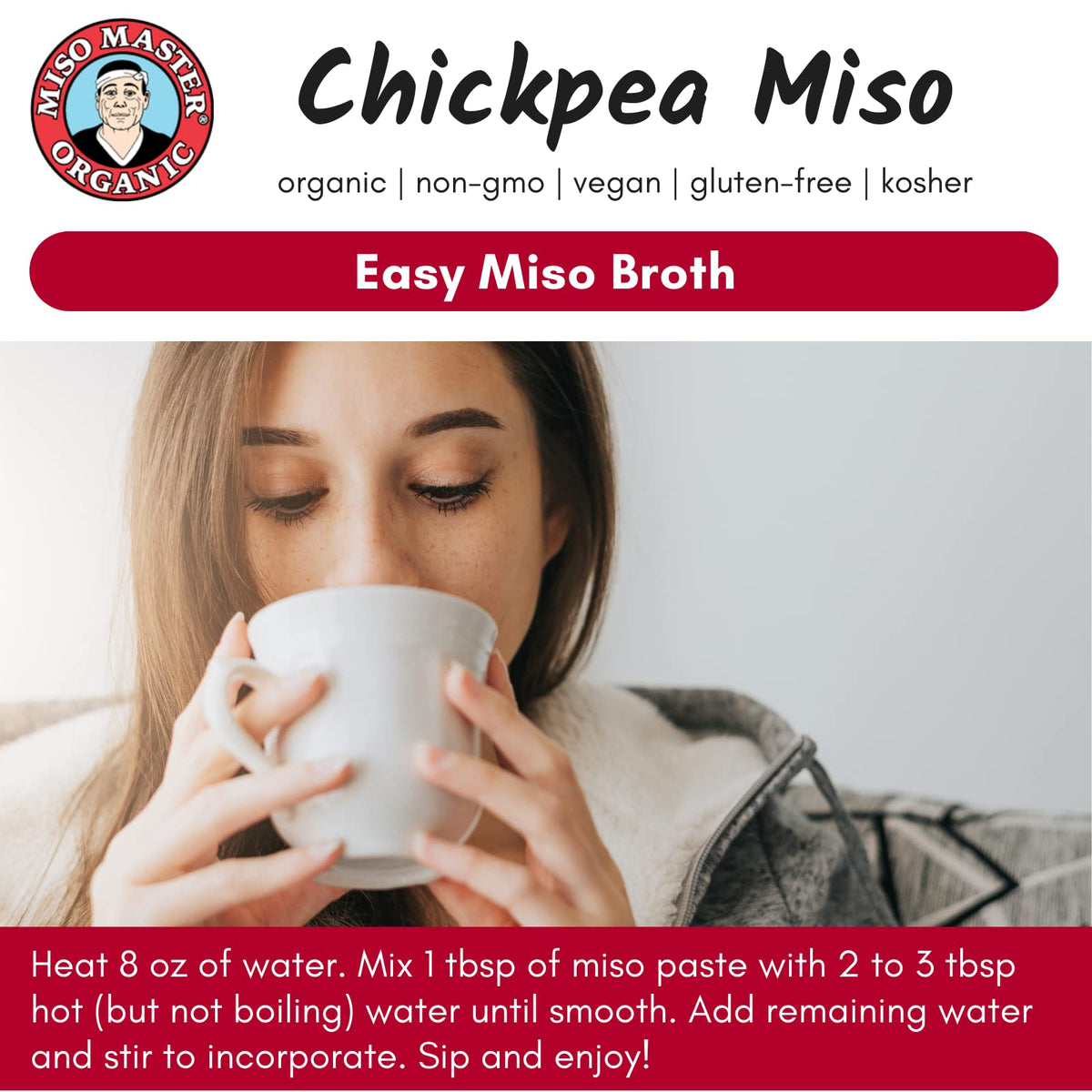 Miso Master Organic Chickpea Miso as a glaze on roasted veggies and tofu.