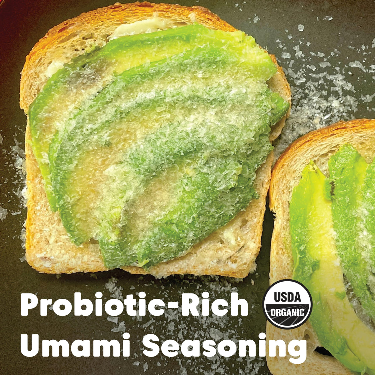 Wilderness Poets Miso Nooch sprinkled on salad boosts flavor.