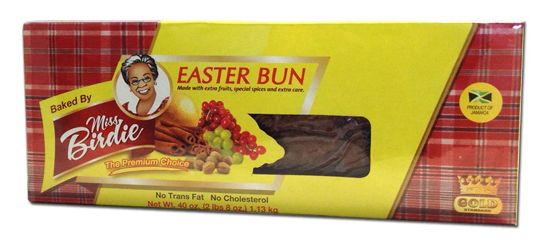 Miss Birdie Easter Bun 40oz, whole loaf with rich fruit and spice aroma for celebrations.