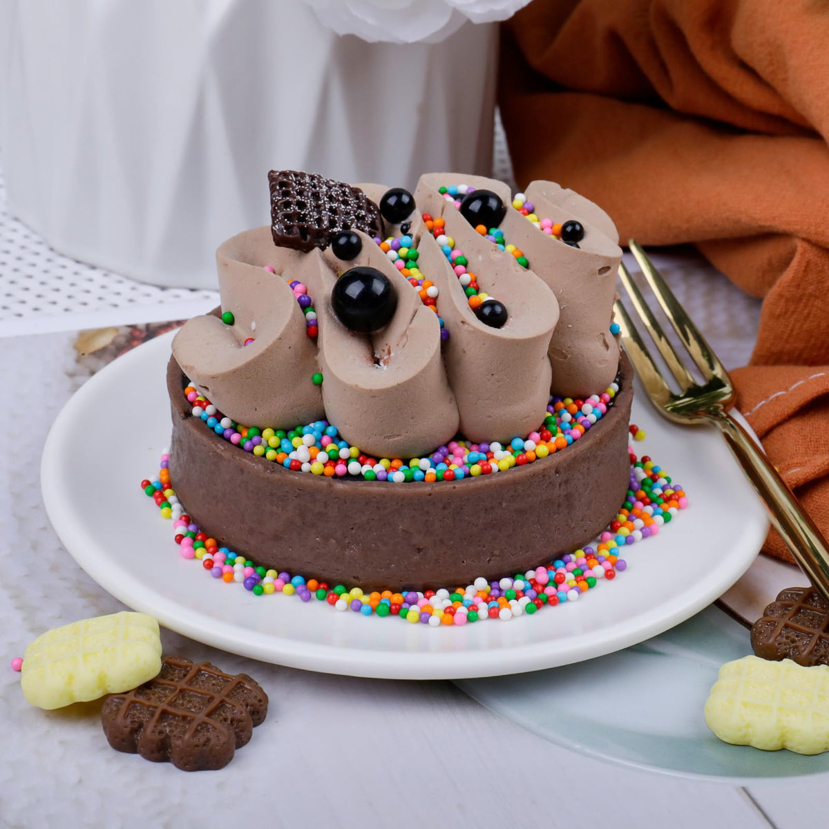 Miss Doozy Rainbow Sprinkles 11.3oz large set supports many decorating projects