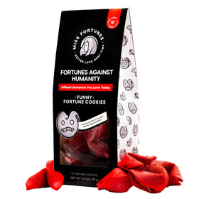 Miss Fortunes bag of 12 vegan cookies for party favors.
