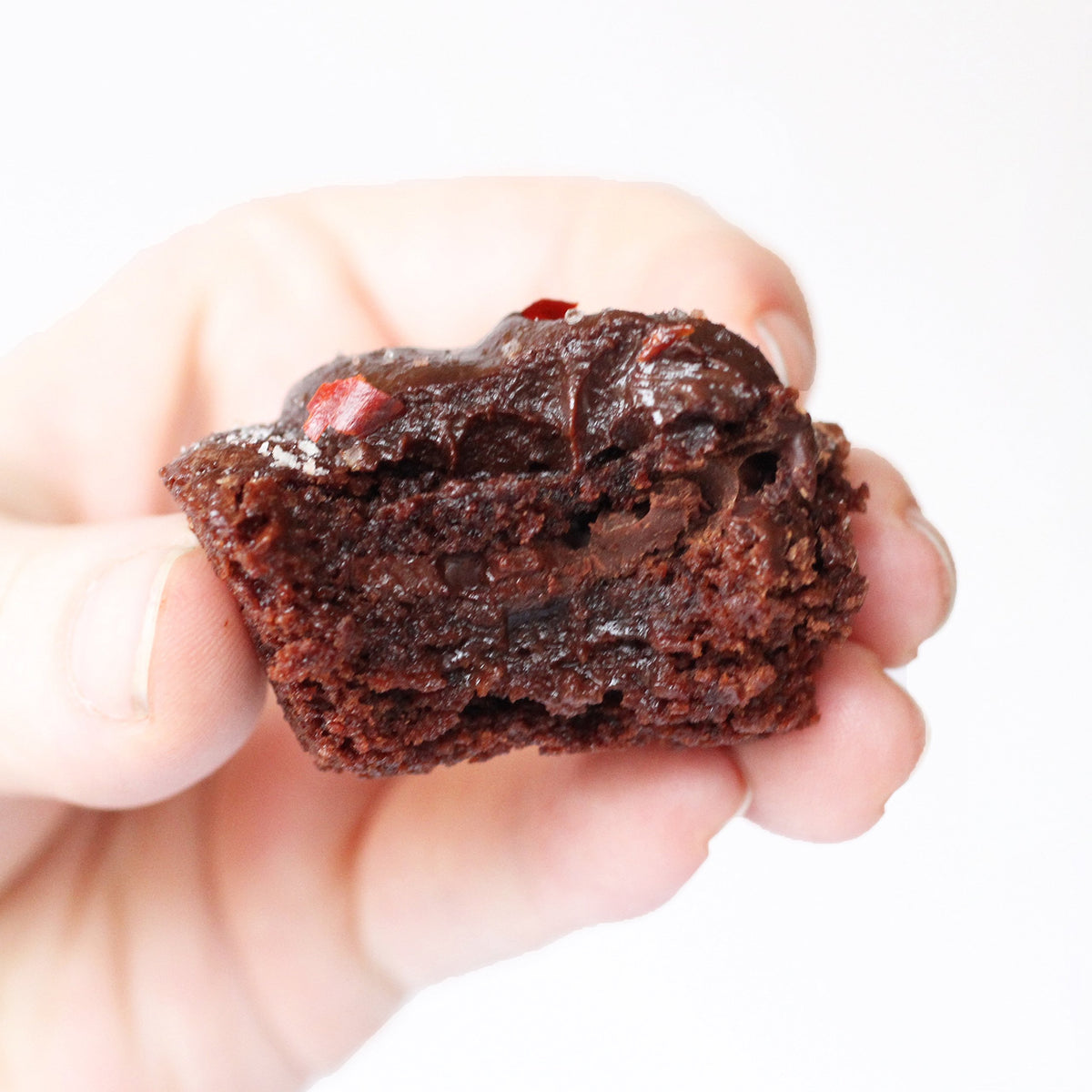 Miss Jones Bake and Serve – fudgy brownies ready to enjoy
