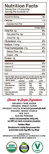 Miss Jones Organic Fudge Brownie Mix batter – rich fudgy texture in minutes