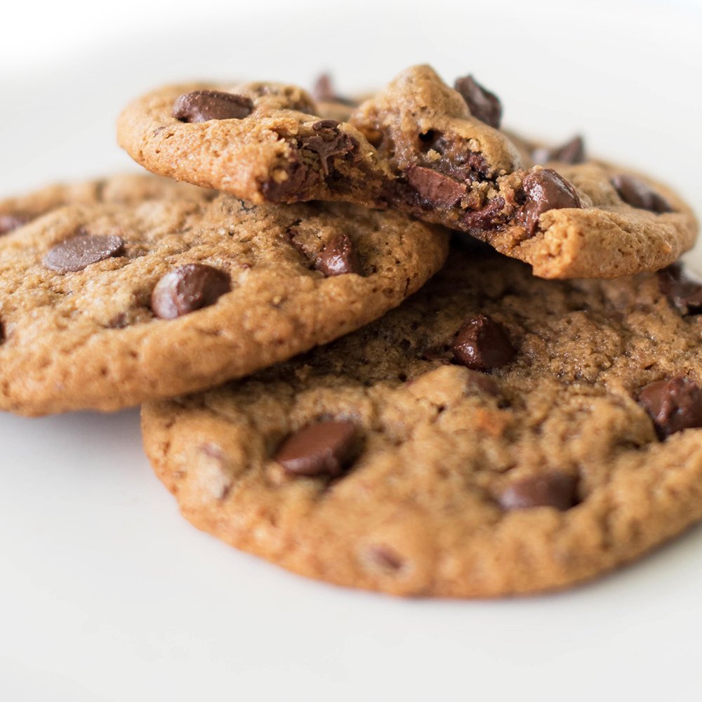Miss Jones Baking Organic Cookie Mix dough portion ready to scoop.