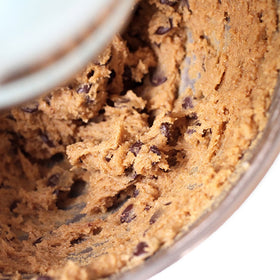 Miss Jones Baking Organic Cookie Mix packaging closeup highlighting organic and vegan.