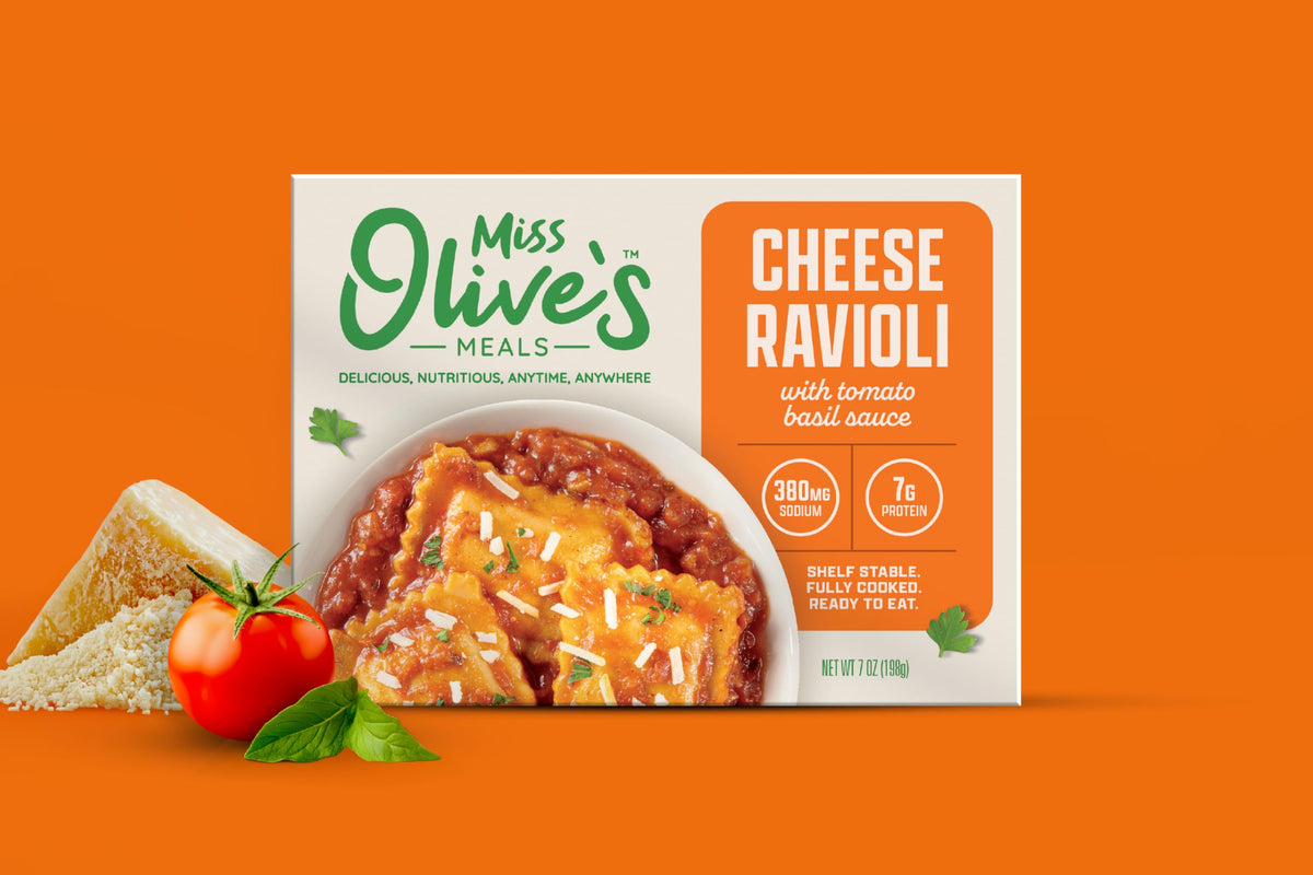 Miss Olive's easy-open packaging for seniors and busy families