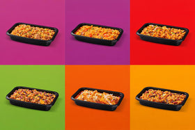 Miss Olive's Pasta Fagioli ready meal served on plate for cozy dinner