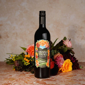 Missing Thorn Napa Valley bottle in ambient setting conveys premium experience