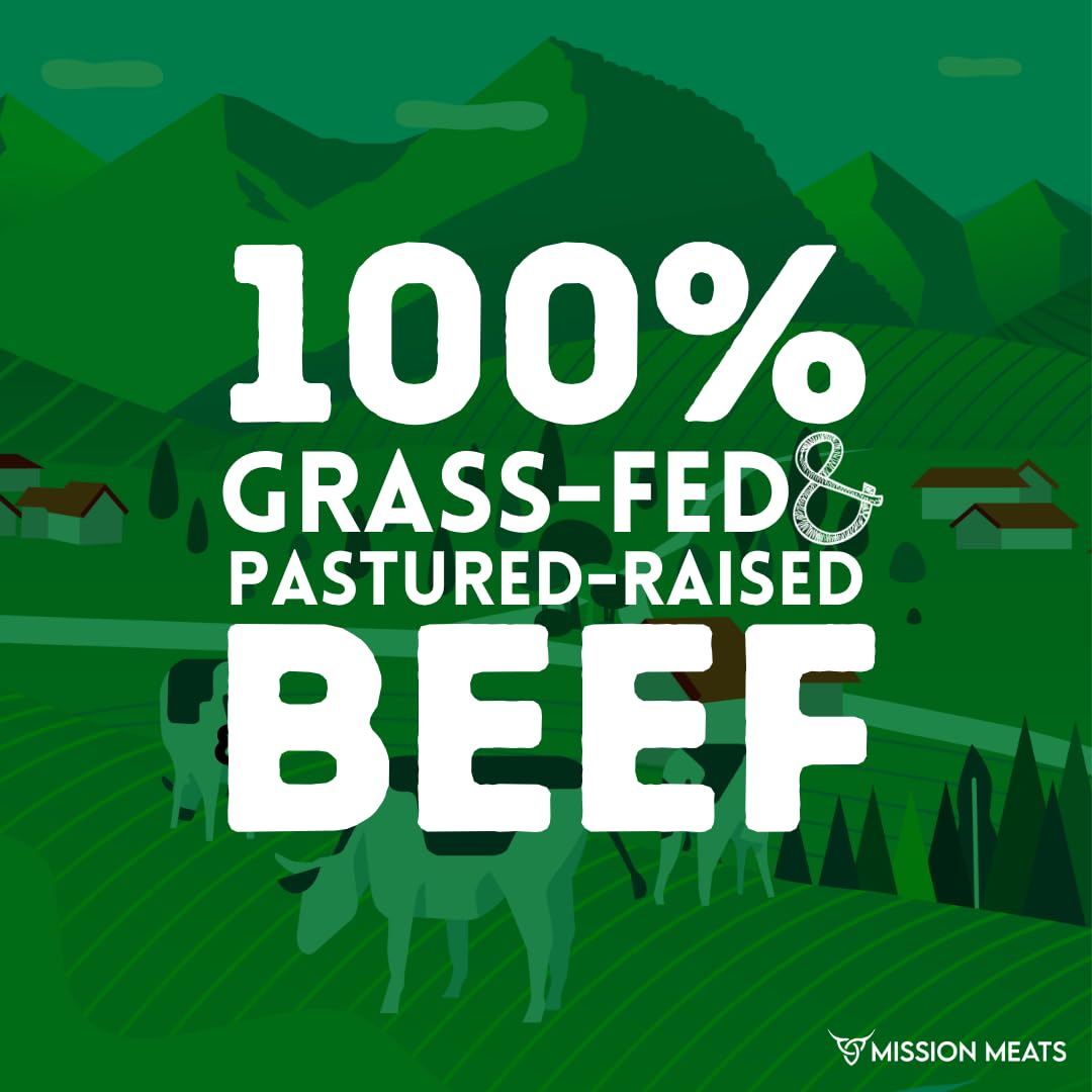 Zero sugar Mission Meats beef sticks as a snack option