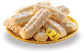 Mississippi Cheese Straw Factory Lemon Straws close-up highlighting tangy zest and crisp texture for nibbling