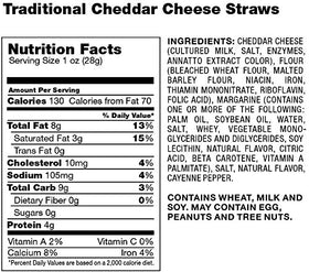 Mississippi Cheese Straw Factory sealed half-pound bags preserve freshness for snacking.