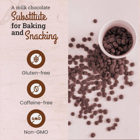 Missy J's caffeine-free carob chips with a milk-chocolate-like twist.
