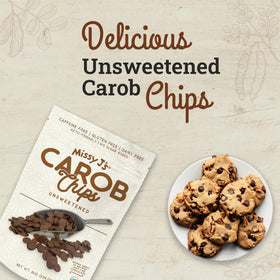 Missy J's organic carob powder from Australia delivers consistent flavor in recipes.