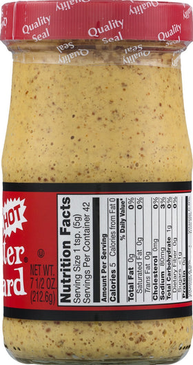 Mister Mustard Original label and bottle convey premium quality.