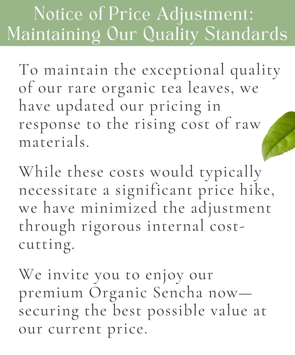Misty Leaf Sencha heritage label communicates century-old craftsmanship.