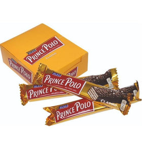 Miubaao Prince Polo dark wafer pack side view, great for party tables or favors.