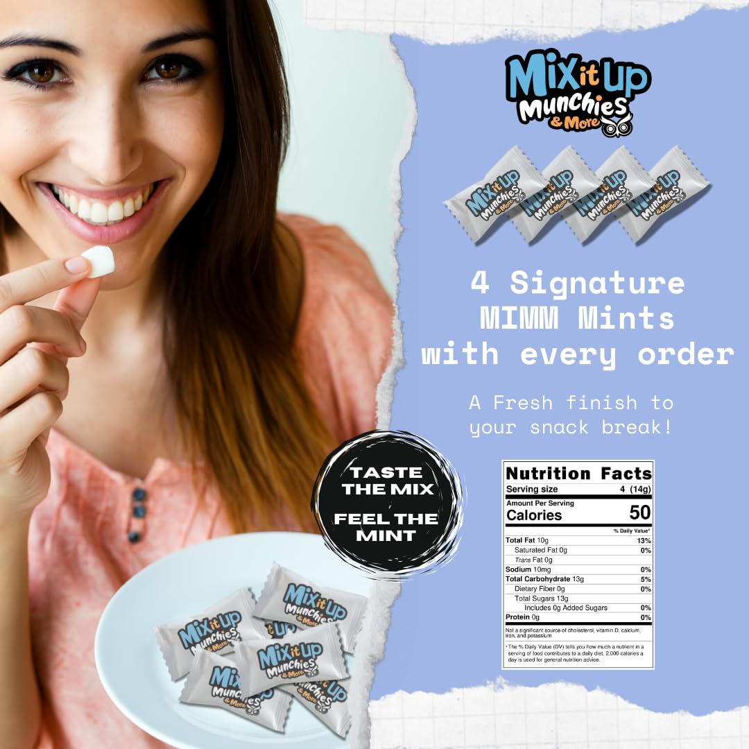 Mix It Up Munchies MIMM Mints refreshing sugar-free bite after workouts