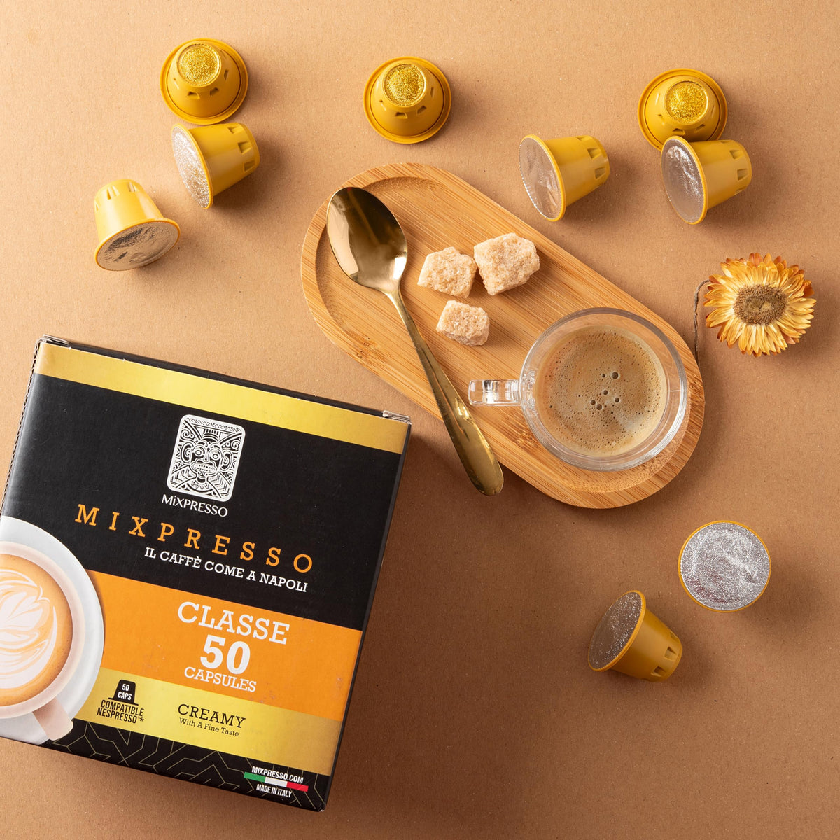 Espresso cup with Mixpresso Classe crema and rich aroma