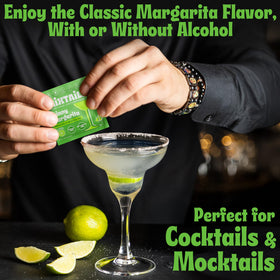 Pair MIXTAILS with tequila for a skinny margarita.