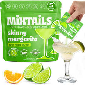 MIXTAILS margarita mix packet for quick, zero-sugar mocktails.