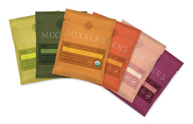 Mixxers sample pack cover for on-the-go cocktail tastings.