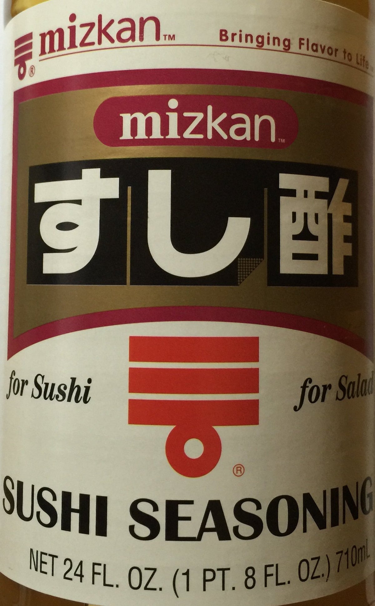 Mizkan Vinegar Sushi Seasoning for rice prep with tangy balance.