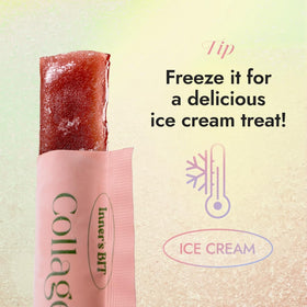 MIZON INNERSBIT yogurt topping idea featuring collagen jelly.