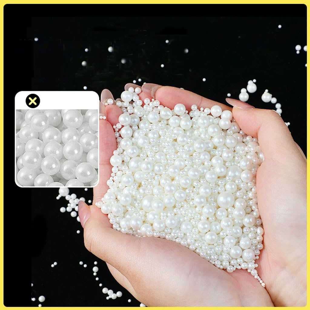 Mkostlich white pearl sprinkles top cupcakes for charming, professional-looking desserts.