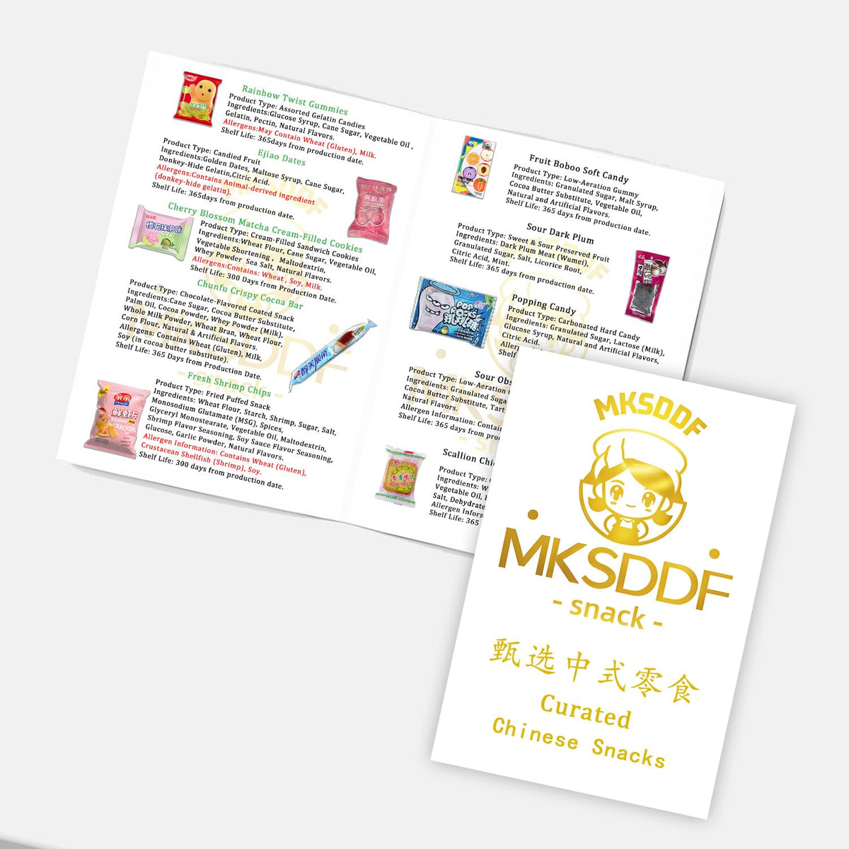 MKSDDF biscuits and candies collection—great for tea time or quick treats.