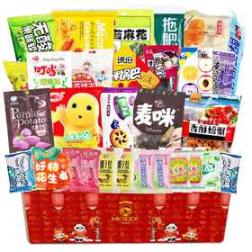 MKSDDF authentic Chinese snack basket cover—gift-ready presentation for celebrations.