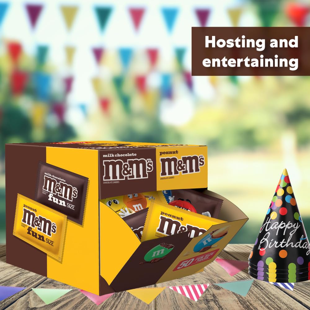 M&M'S bulk box for office or party prep, easy to portion