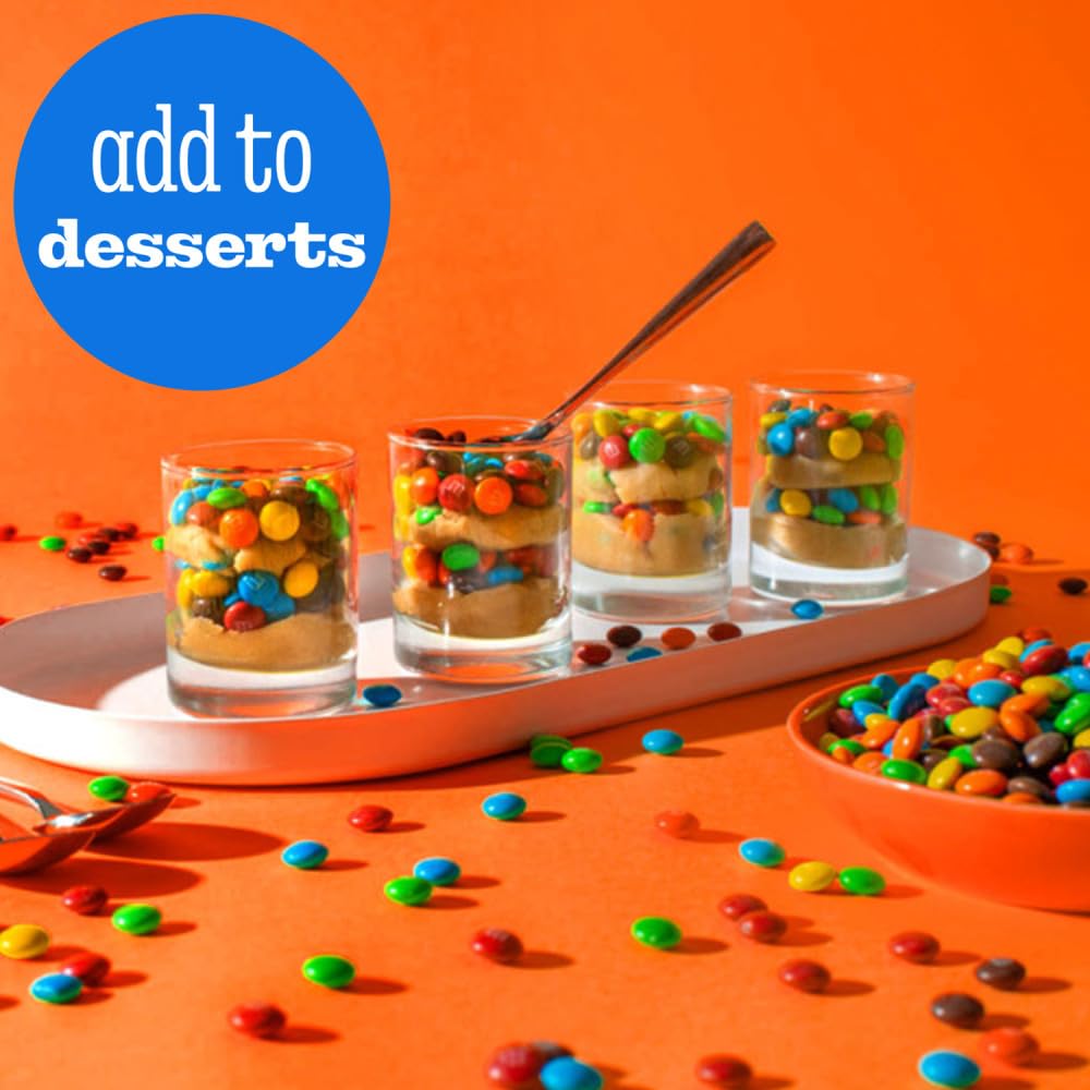 M&M'S Milk Chocolate Candies in an office break room snack setup