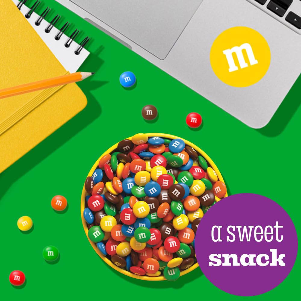 M&M'S Milk Chocolate Candies on a party buffet display