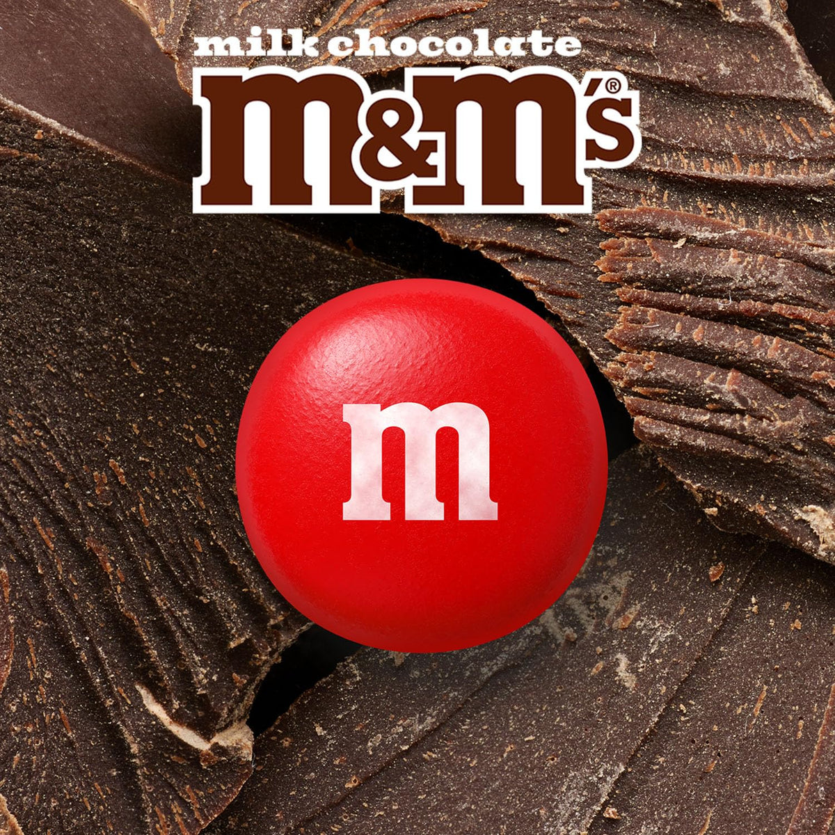 Close-up of M&M'S at a candy buffet display for celebrations.