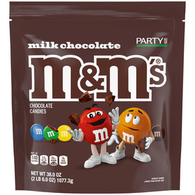 M&M'S Milk Chocolate Candies shell close-up showing colorful shells