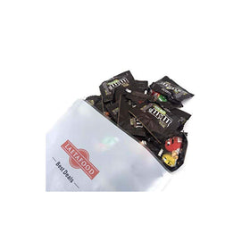 M&amp;M's Milk Chocolate Fun Size pieces, bag open, ideal snacking and sharing