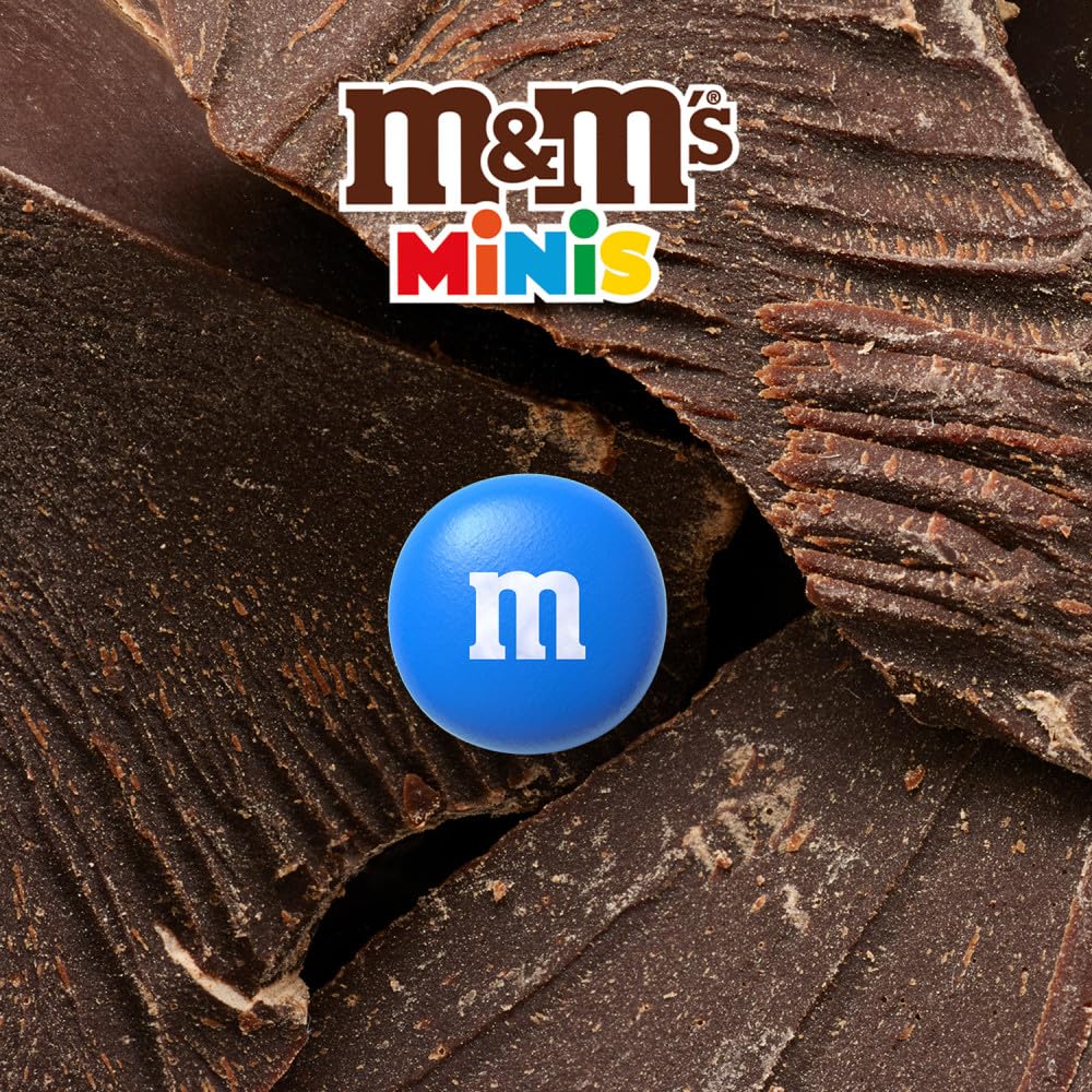 M&M'S Minis candy shell with bright colors boosts visual appeal and sharing