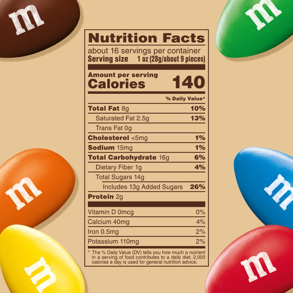 Perfect movie-night snack bowl filled with M&M'S Almond Milk Chocolate Candy.