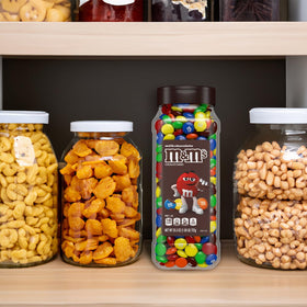 M&M's movie-night snack idea, ready for popcorn bowls.