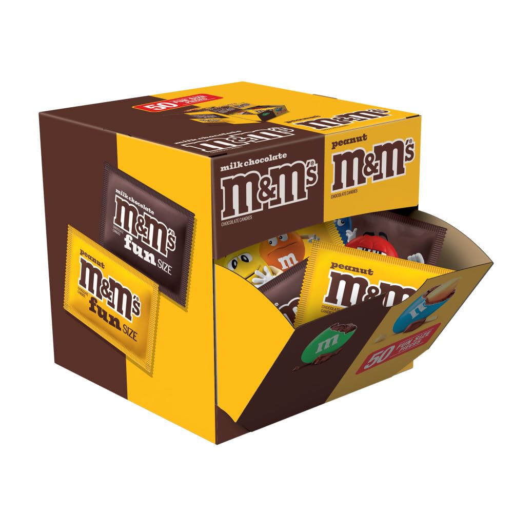 M&M'S pantry cube dispenser for quick, mess-free snacking