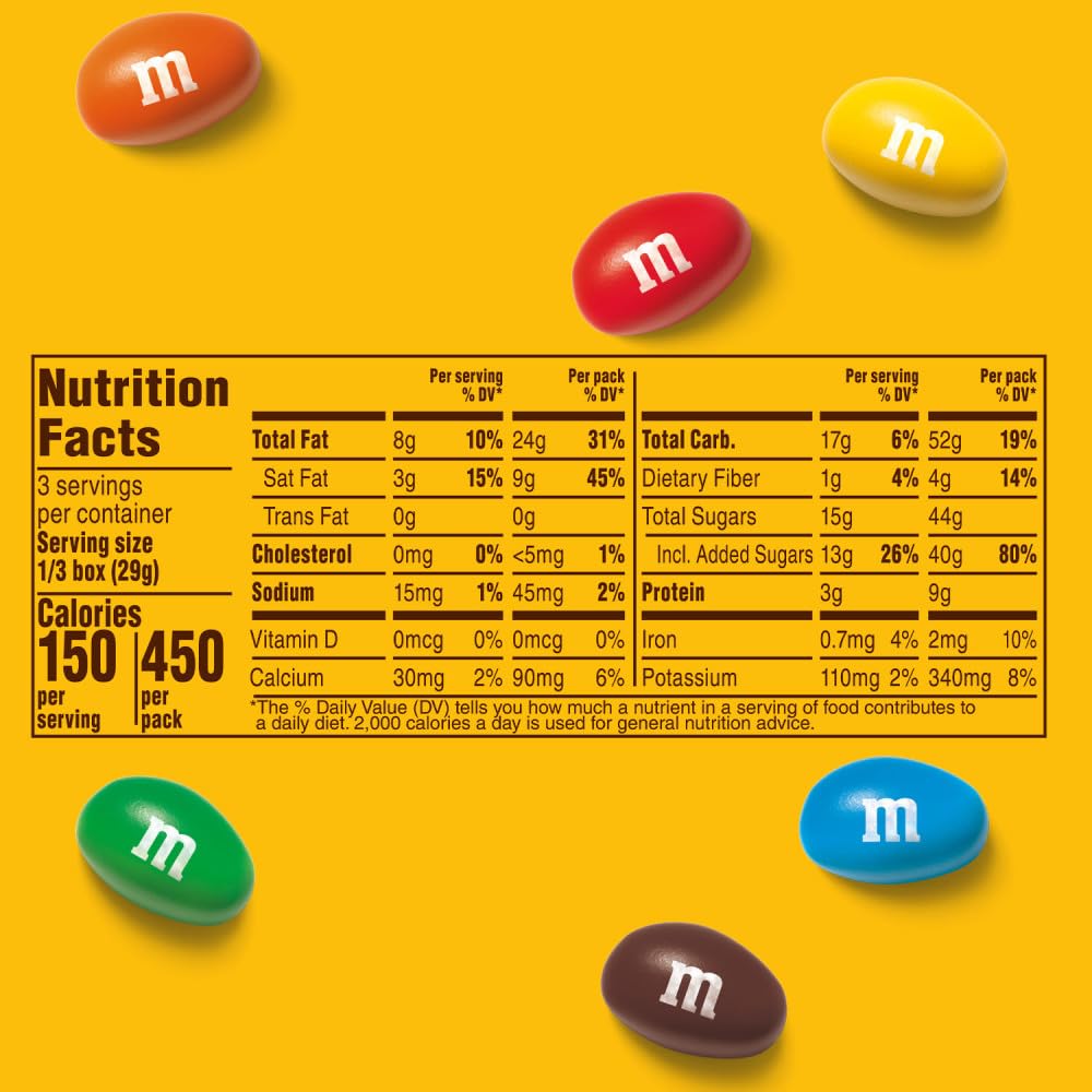 M&amp;M'S Peanut Chocolate party basket feature suggests easy treat for guests.