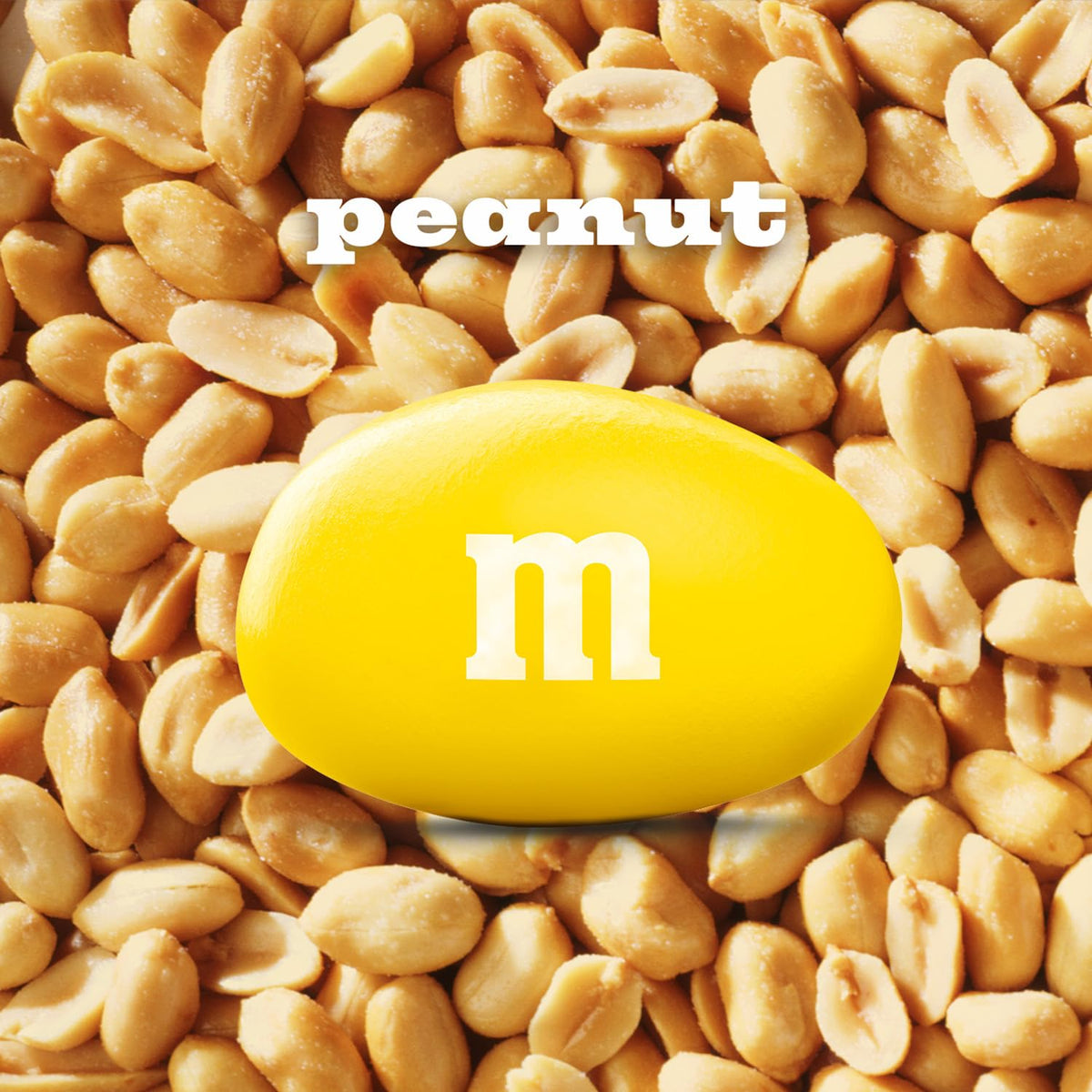 Crunchy peanuts inside each M&M'S bite add texture and flavor.