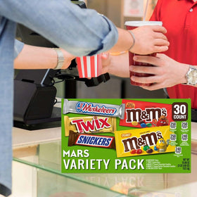 M&M's peanut milk chocolate bars close-up