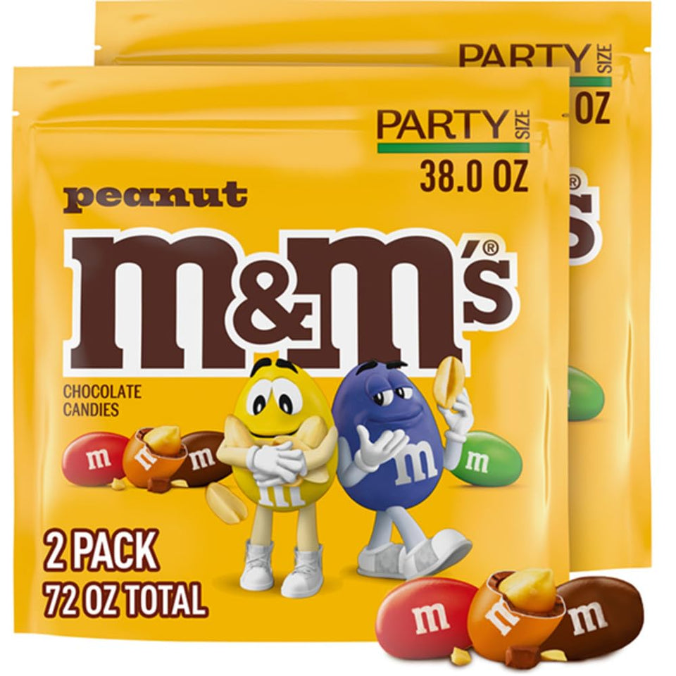 M&M'S Peanut Milk Chocolate bulk bags for sharing at parties