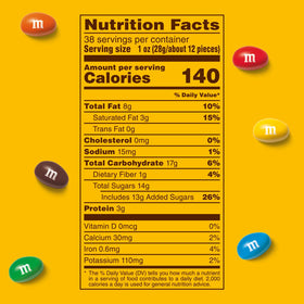 M&M'S bulk packaging ideal for pantry stocking
