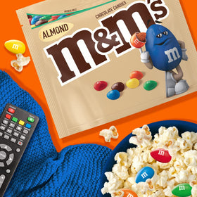 Resealable packaging keeps M&M'S Almond Milk Candy fresh between snacking sessions.