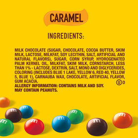 Sprinkle M&M'S Caramel on sundaes and brownies for trend-worthy treats.