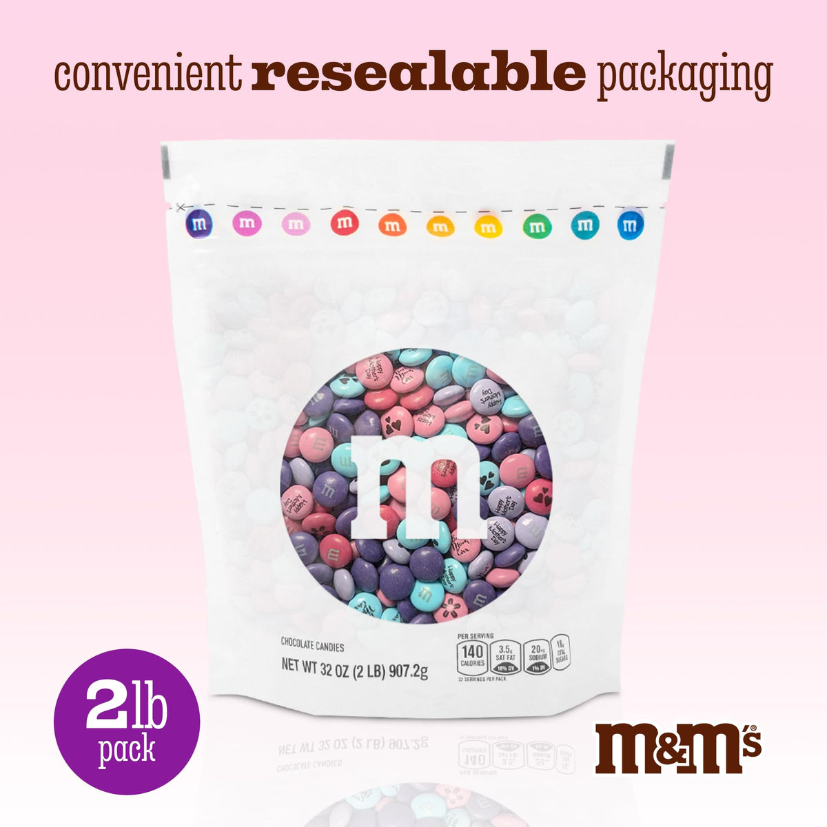 M&M'S WORLD cookies topped with vibrant candies for party decor.