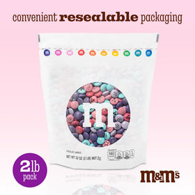 M&M'S WORLD cookies topped with vibrant candies for party decor.