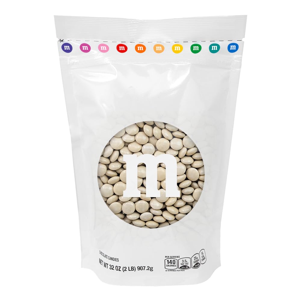 M&M'S WORLD cream milk chocolate candies in bulk pack for weddings and events